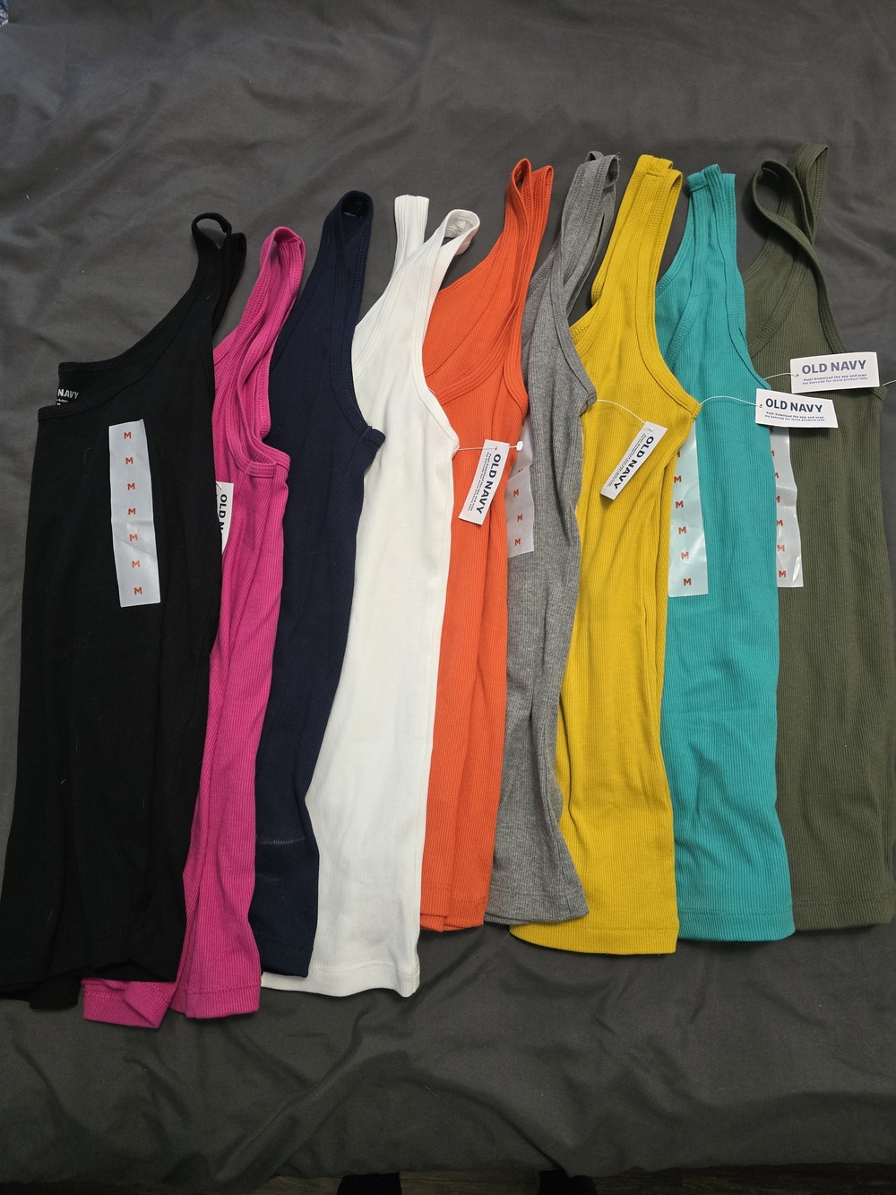 Old Navy Ribbed Tank Tops - Assorted Colors